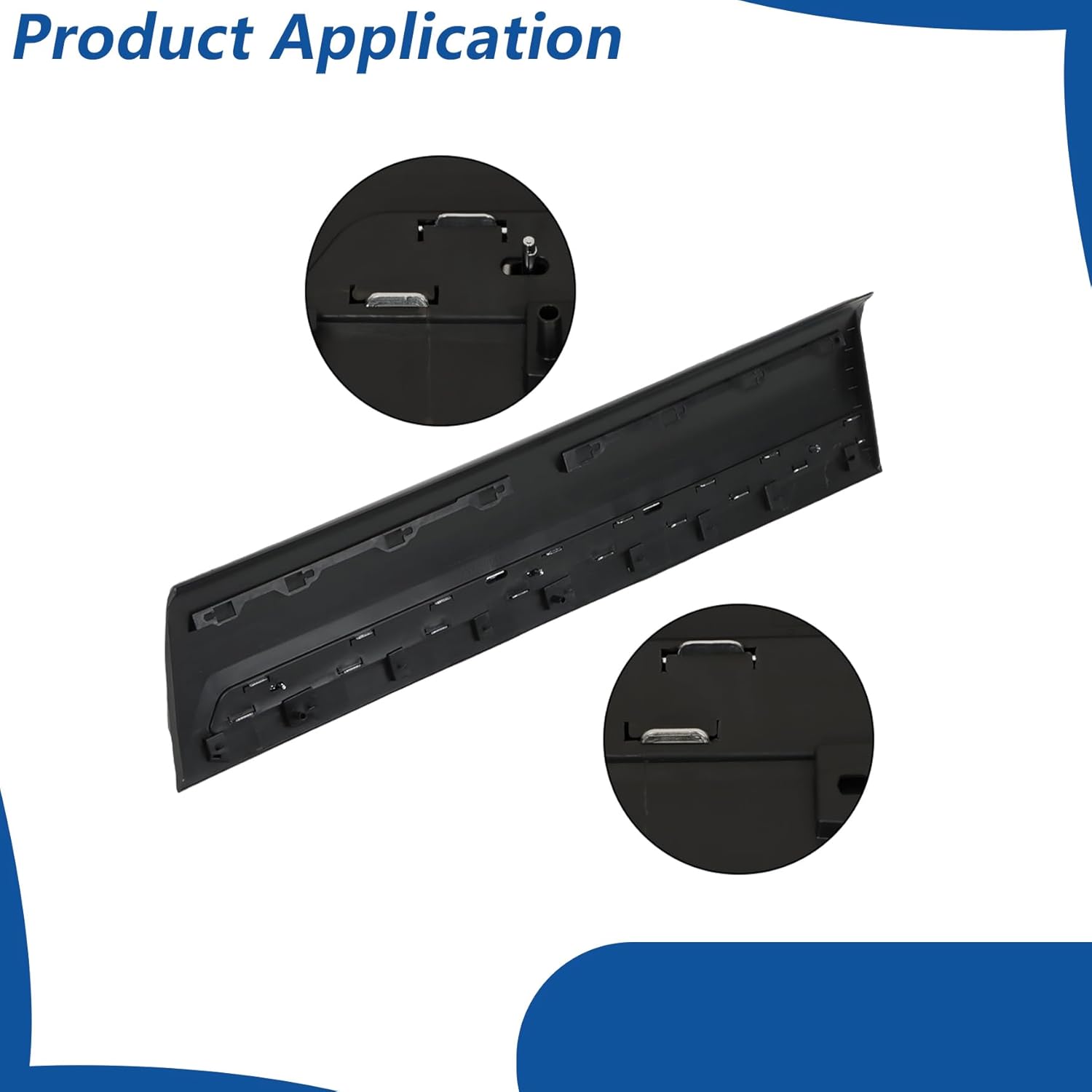 WFLNHB Driver Side Front Lower Molding Trim Replacement for Explorer 2016-2019
