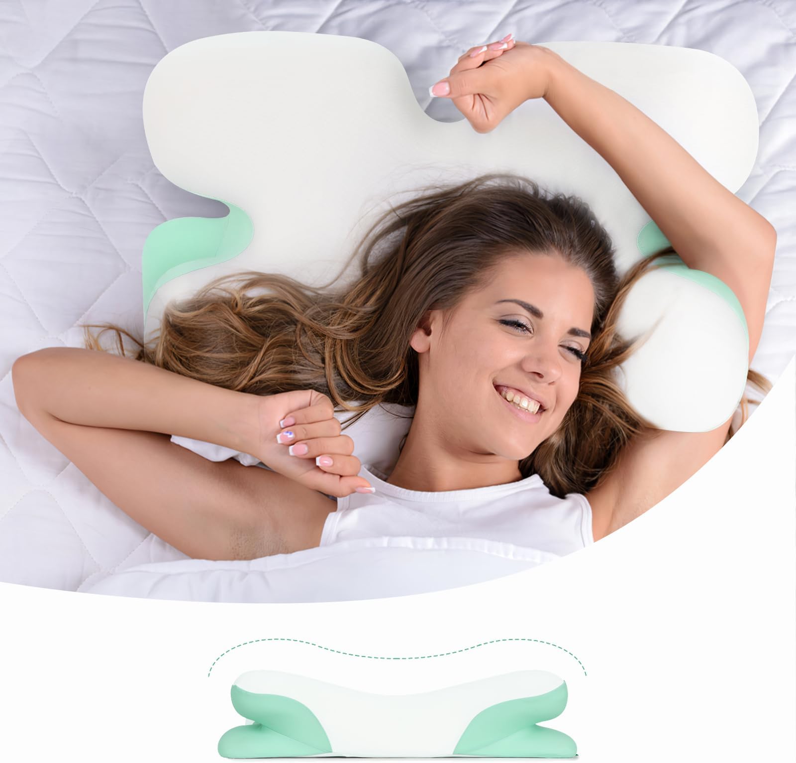 Save My Face!® Le Grand Satin Chocolate Pillow Home & Kitchen