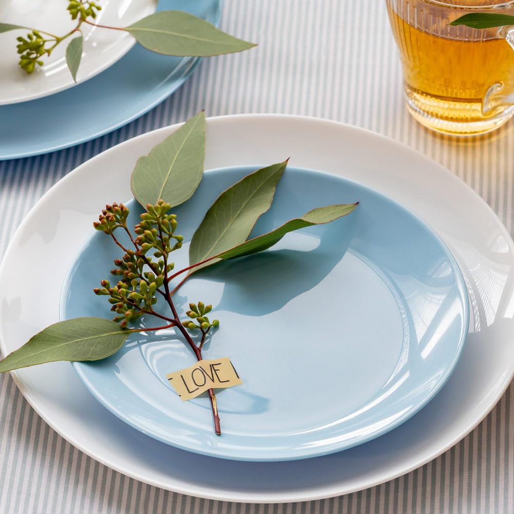 Luminarc Diwali Light Blue Dessert Plate 19 CM