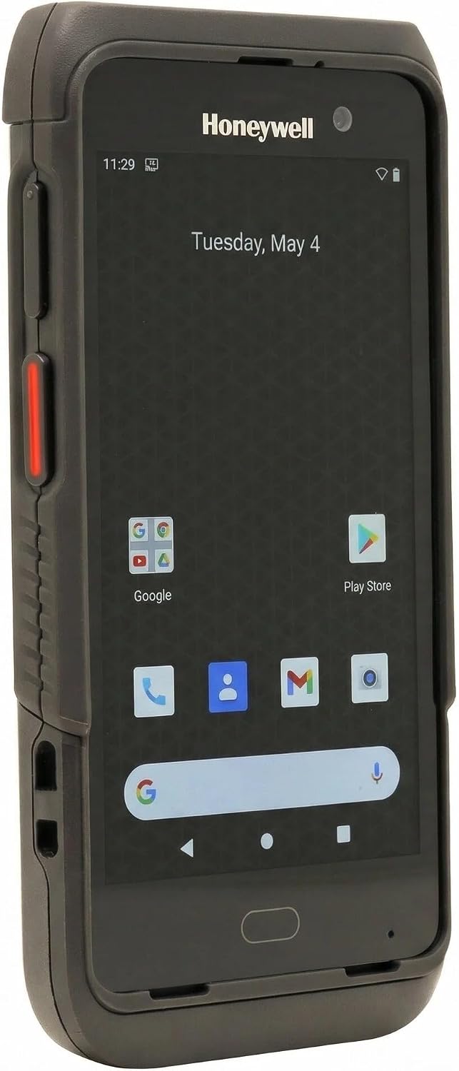 Honeywell CT45-L0N-28D100G Rugged Mobile Computer, Android with GMS 4GB/64GB Handheld Barcode Scanner, 5" HD Touchscreen, FlexRange 1D/2D WiFi Scanner, Bluetooth 5.1, IP68, for Warehouse and Retail
