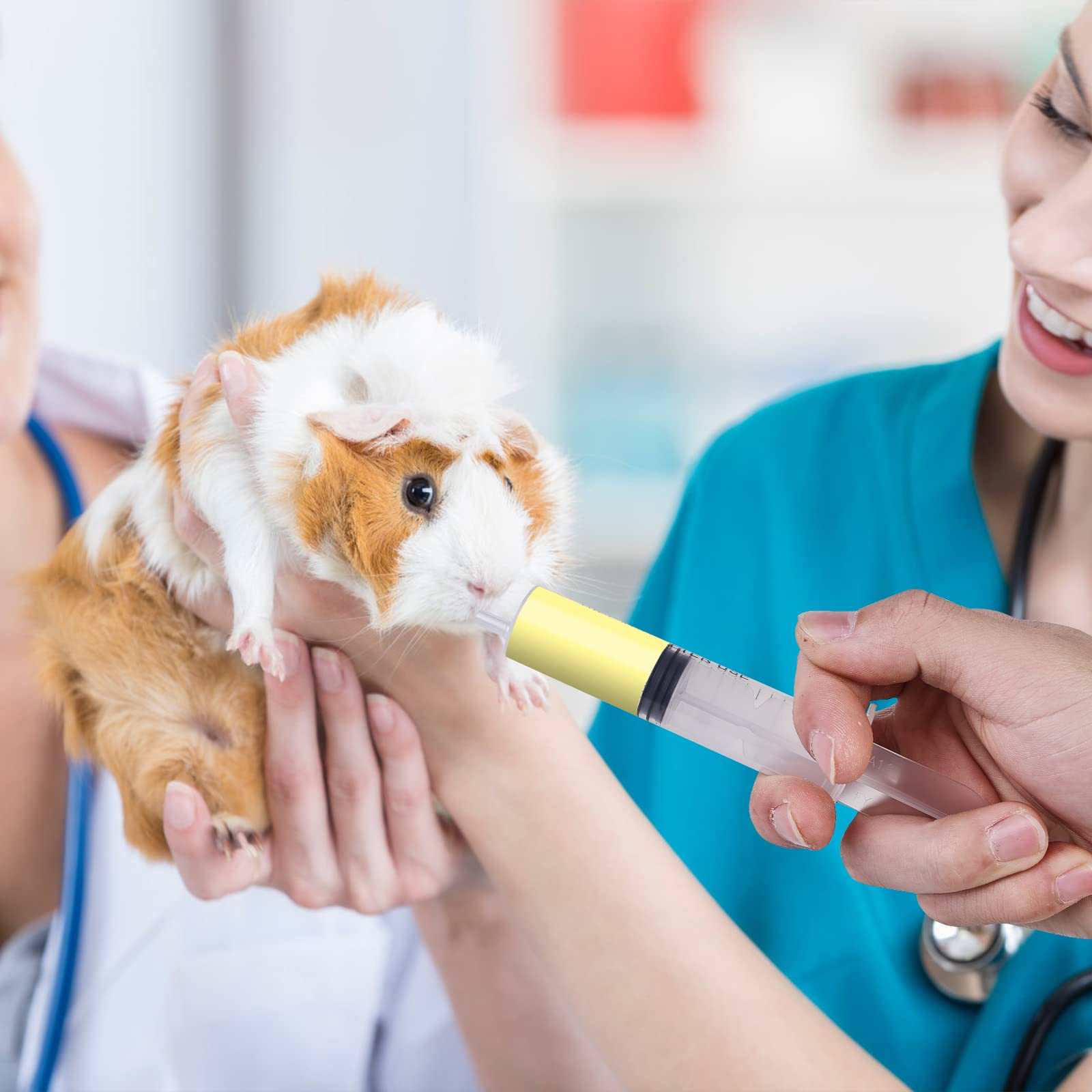 40 Pezzi Siringhe 20 ml, Siringhe Dosatrici con Tappo, Siringhe Senza Ago, Siringa per Mangimi, Siringa per l'Irrigazione Delle Piante Laboratorio Scientifico, Pacchetto Individuale