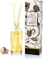 Vista 35 de Urban Naturals Sweet Pea & Sandalwood Reed Diffuser Set Made with Essential Oils & Real Botanicals White Florals, Jasmine, Sweet Pea, Juicy