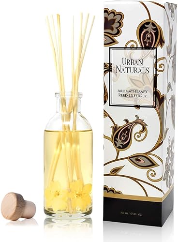 Vista 38 de Urban Naturals Lemongrass Verbena - Juego de difusor con varillas aromáticas Colección de aromaterapia (Refresh + Renew) Mind & Body Ambientador