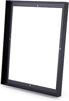 DIY 18x24 Black Metal Canvas Floater Frame with 1.5" Deep
