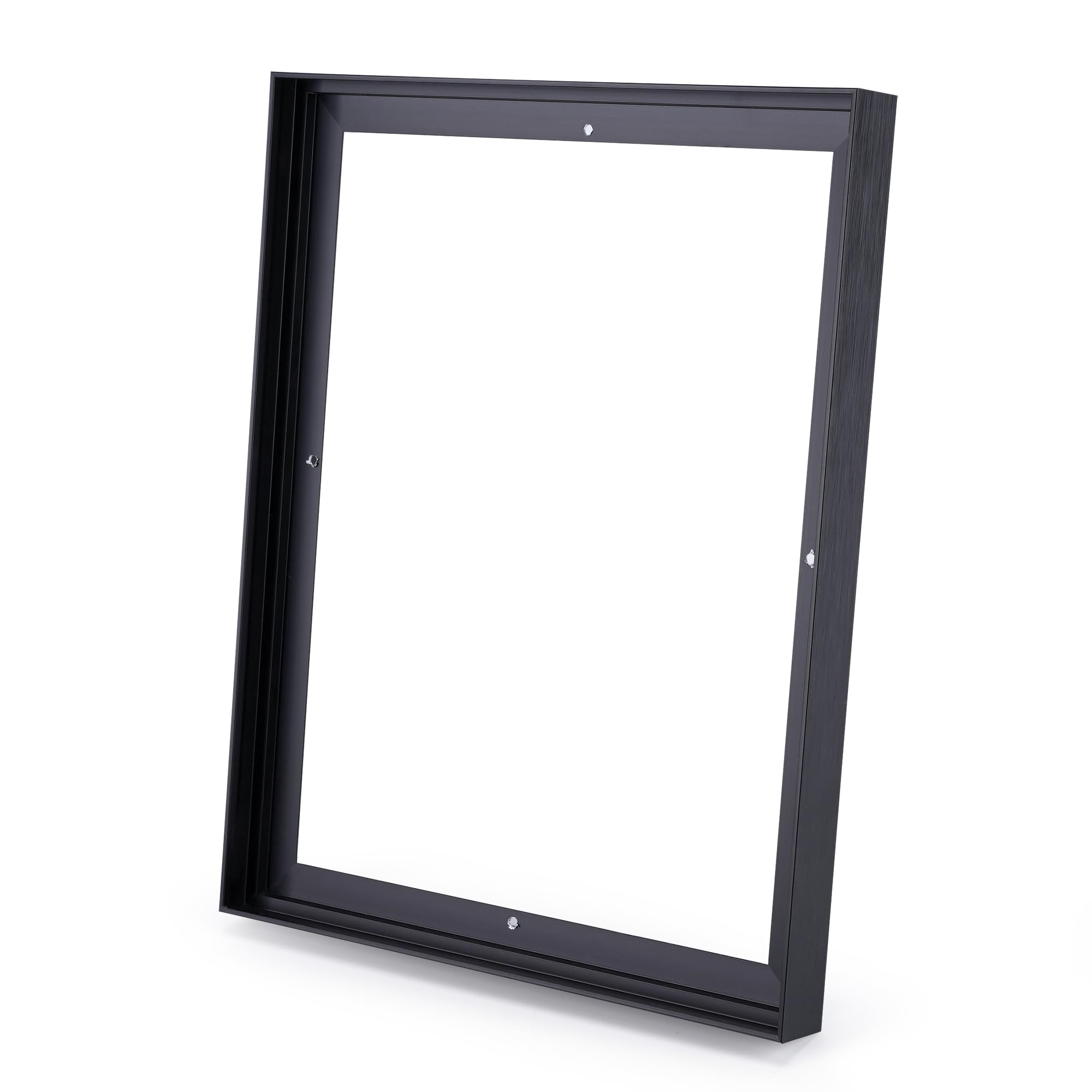 DIY Metal Canvas Frame with 1.5" Deep,Floating Canvas Frame for 30"x 40" Canvas Paintings,Frame for Canvas Art,Canvas Floater Frame for Wall Decor (Black)