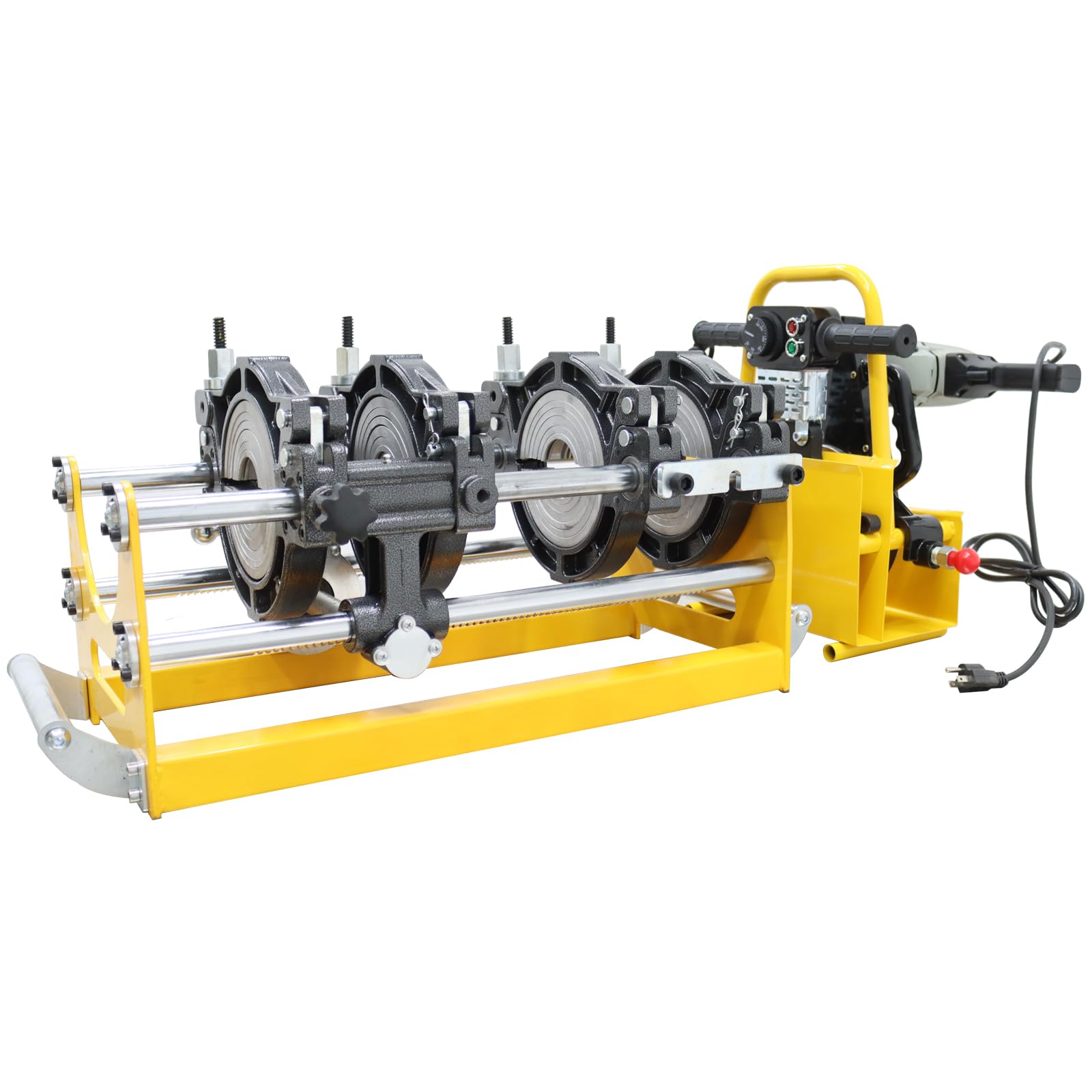 HayWHNKN Manual Pipe Fusion Welder Machine 4 Clamps Pipe Welding Machine HDPE Butt Fusion Welding Machine 2.48