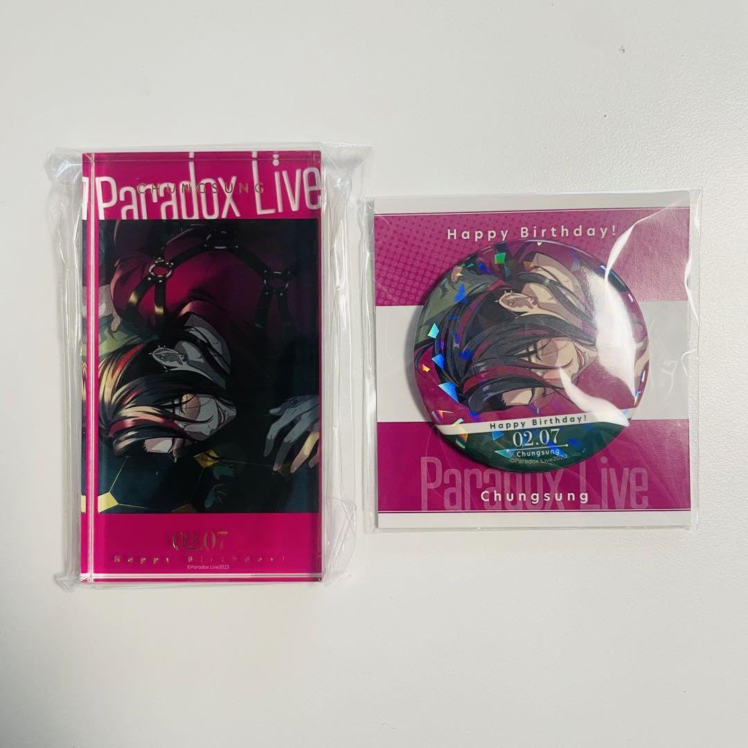 Paradox Live パラライバースデー缶バッジ忠成