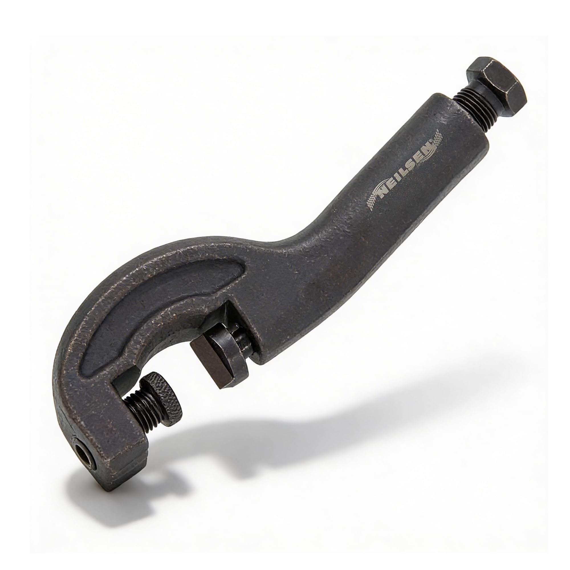 Neilsen CT2238 Heavy Duty Nut Splitter - Ideal for Cracking Nuts with 3–24mm Jaw C-Frame, Rotating Chisel and Adjustable Back Plate