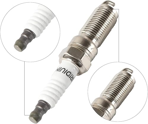 Miniatura 3 de HAYIAUTO Paquete de 4 bobinas de encendido UF491 y bujías de iridio XP5263 compatibles con BUICK CHEVROLET GMC PONTIAC SAAB SATURN 2.0L 2.2L 2.4L L4