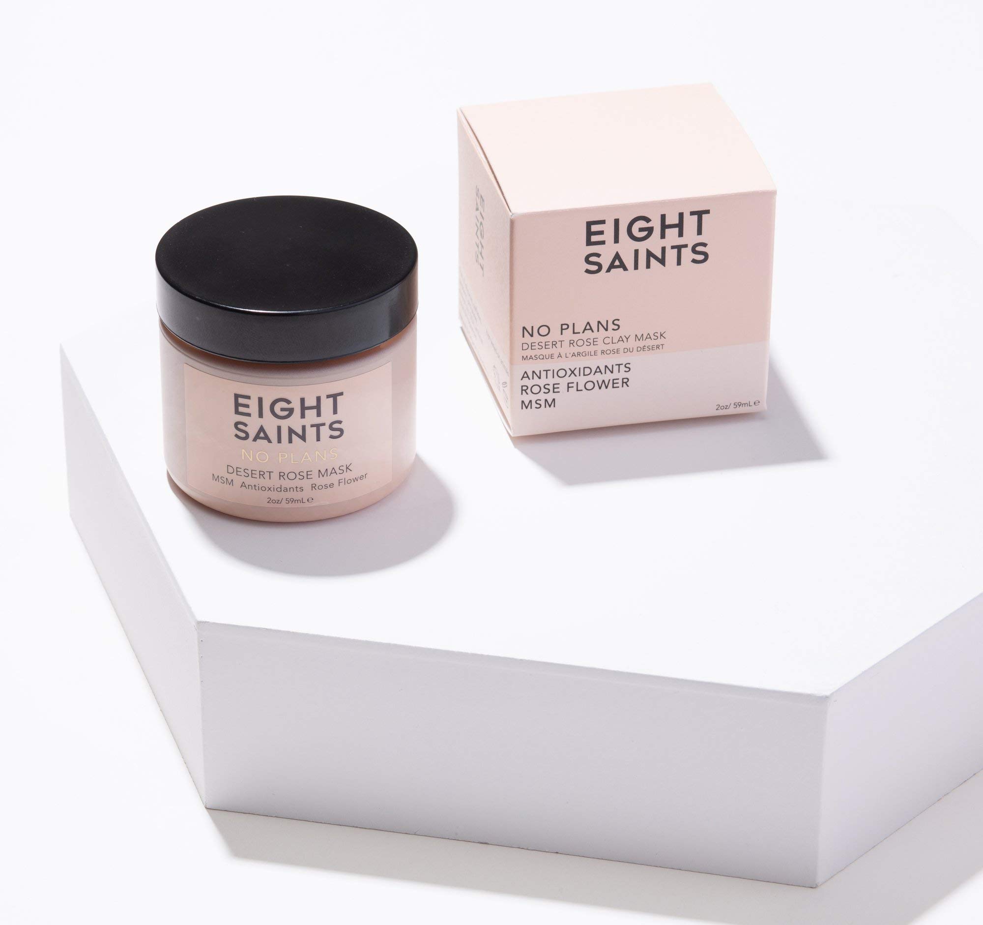Eight Saints No Plans Clay Face Mask with Kaolin Clay, 2 Ounces