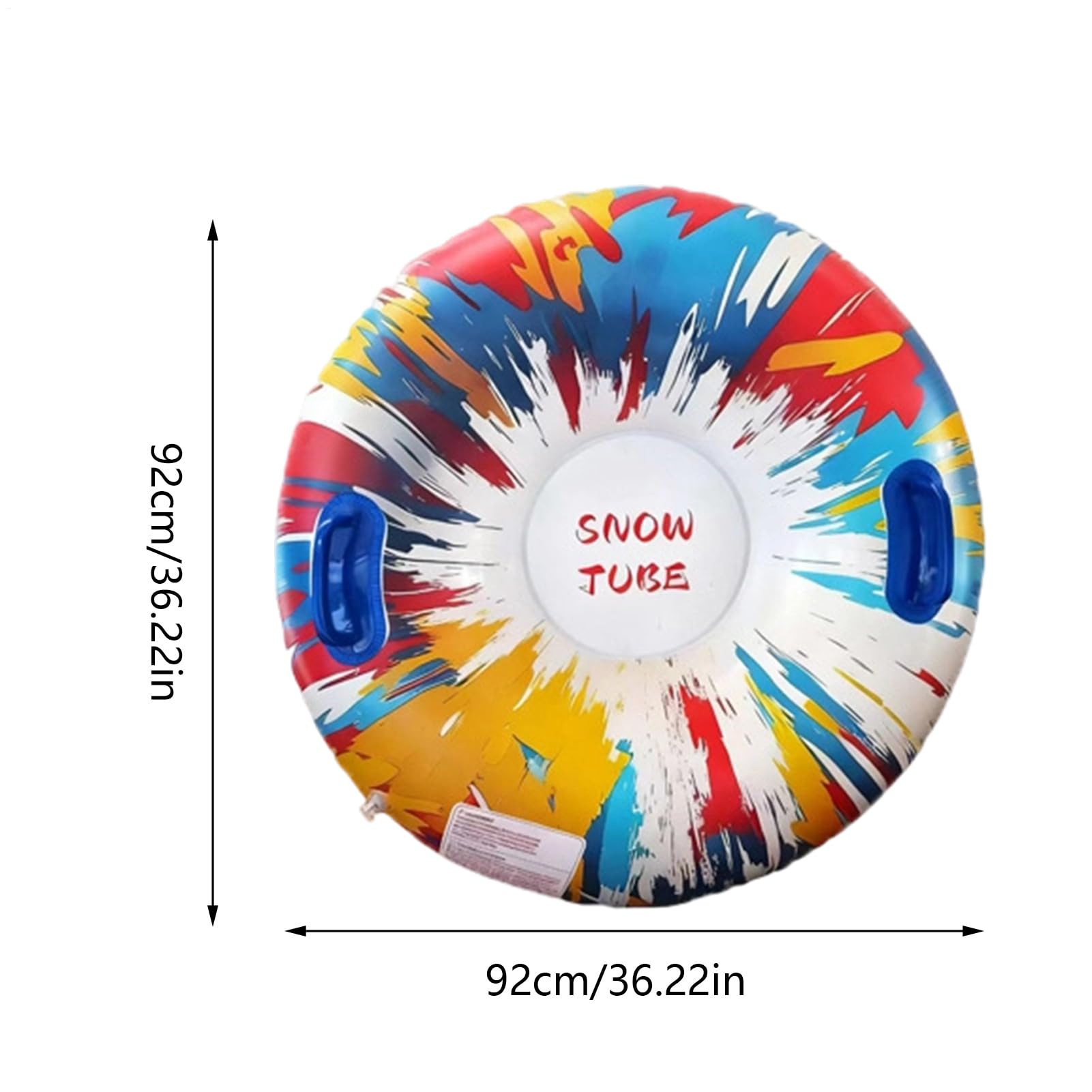 Snow Tubes für Kinder – Premium-aufblasbares Wintersport-Spielzeugset, langlebige, kältebeständige Rodelausrüstung für verschneite Hügel | Outdoor-Freizeitausrüstung für Mädchen, Frauen, Männer, Famil