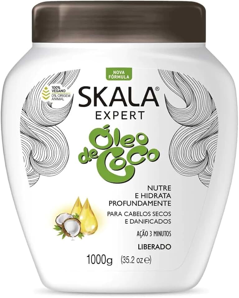 Skala - Cremoso Skala 1Kg Oleo De Coco | Hidratação profunda