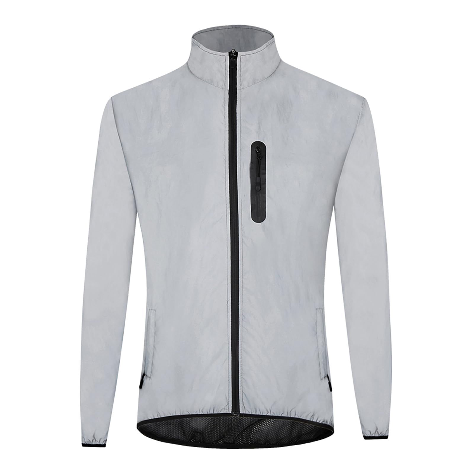 Chaqueta de ciclismo para hombre y mujer, chaleco reflectante de alta visibilidad, chaleco de correr, impermeable, resistente al viento, chaleco de MTB, transpirable, ligero, chaqueta
