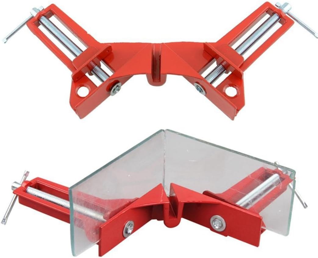 4 PCS Zinc Alloy 90 Degree Right Angle Corner Clamp Picture Photo Frame Corner