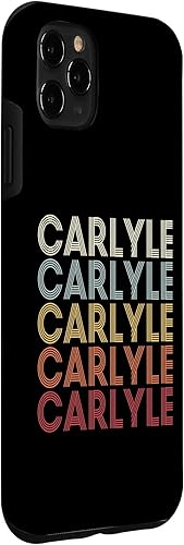 Miniatura 3 de iPhone 11 Pro Max Carlyle Illinois Carlyle IL Retro Vintage Text Case