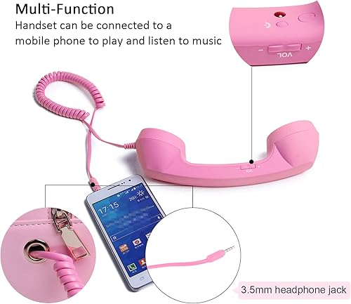 Miniatura 5 de Oweisong Bolso y bolsos con forma de teléfono para mujer bolsos de hombro retro con asa superior para teléfono bolsos cruzados