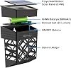 Greentech Güneş Enerjili Duvar ve Çit LED Aydınlatma 4 Adet/GT-SL22 [Enerji Sınıfı A+++]