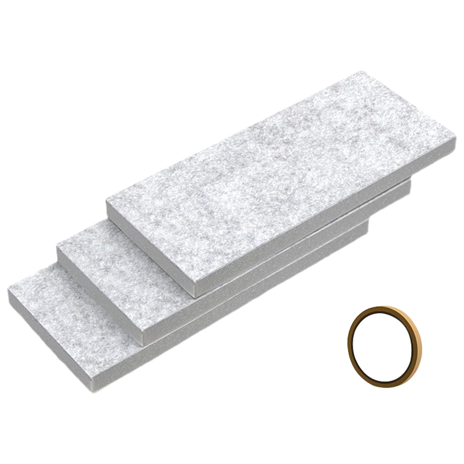 Window Kit, AC Panels, 16.54 pollici, Foam Insulation, Felt Foam Boards, Fixing Glue Included, Portable Air Conditioner Fit, for Garage Basement, Bedroom Living Room, Home Cooling