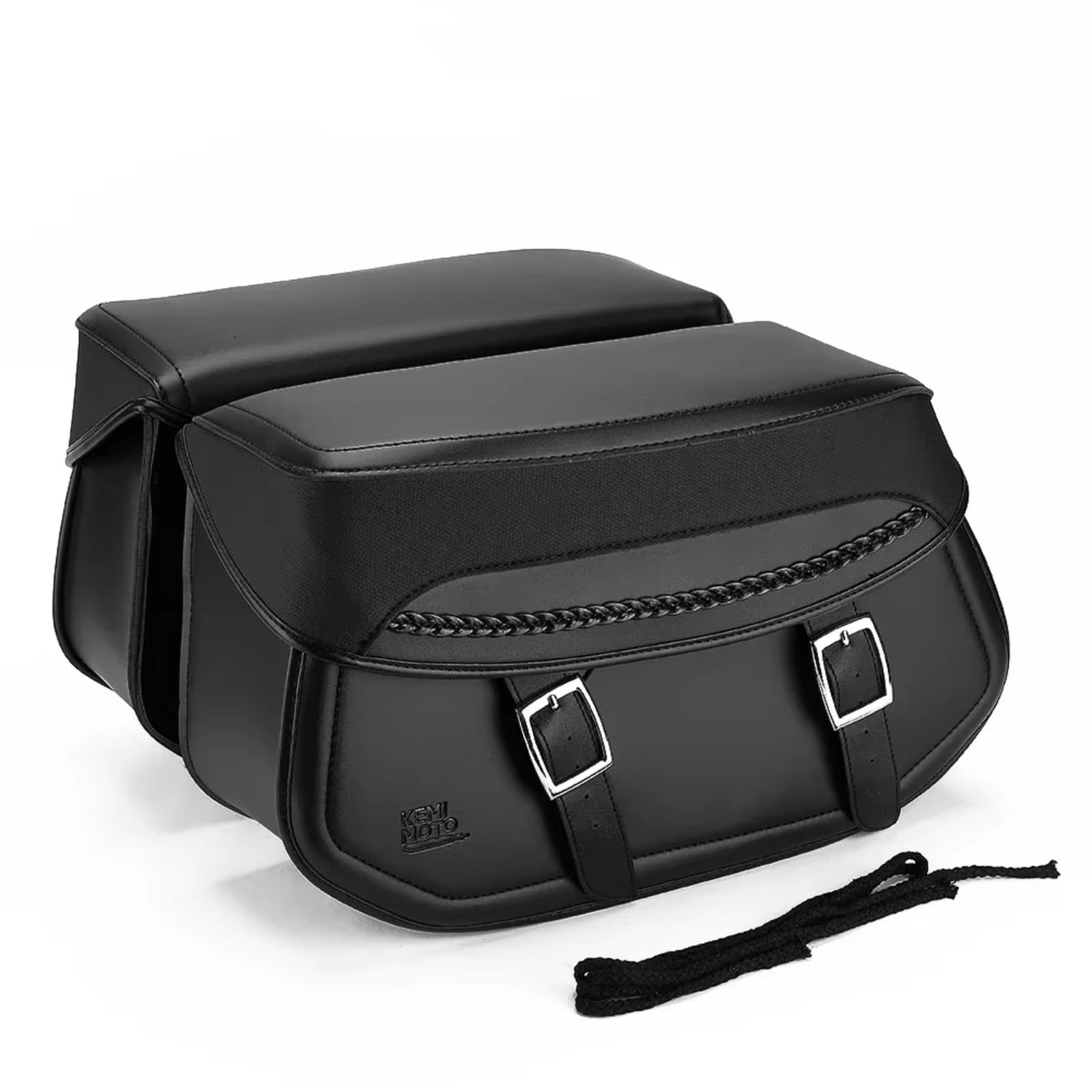 Bolsa Moto para Sportster para Dyna para Softail para Touring para Vstar para Shadow Alforja para Motocicleta Bolsa de sillín para Motocicleta Bolsa Lateral Bolsa de Embalaje