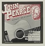 John Pearse Acoustic 12 String Guitar Phosphor Bronze C# Tuning, .013 - .056, 1450H