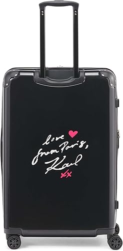 Miniatura 4 de Karl Lagerfeld Paris Karl & Kat, Negro -, Karl & Kat - Maleta rígida vertical, 8 ruedas