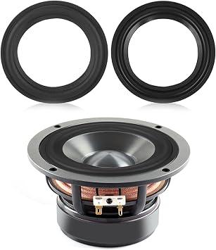 Yctze 5/4 Foam Edge Subwoofer Repair Parts - Premium Surround Speaker Repair Kit for Enhanced Audio Performance - Perfect for 10cm 6.5 Woofer Control 4
