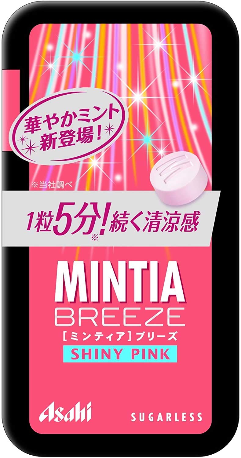 Amazon | アサヒグループ食品 ミンティアブリーズ シャイニーピンク 30