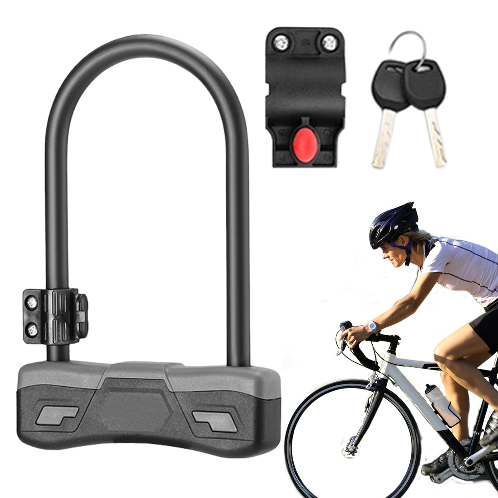 Antivol vélo en U renforcé pour sécuriser vos déplacements