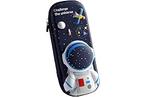 3D Space Pencil Case for Young Astronauts