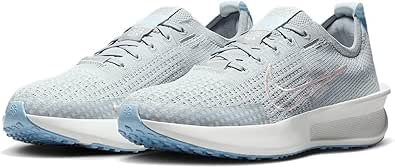 NIKE(ナイキ) インタラクト ラン W Interact Run ライトスモークグレー/サイキックブルー/サミットホワイト/エコーピンク FD2292-012