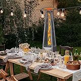 patio heaters for outdoor use 46000 BTU Portable Flame Heater with Wheels heaters for indoor use,out