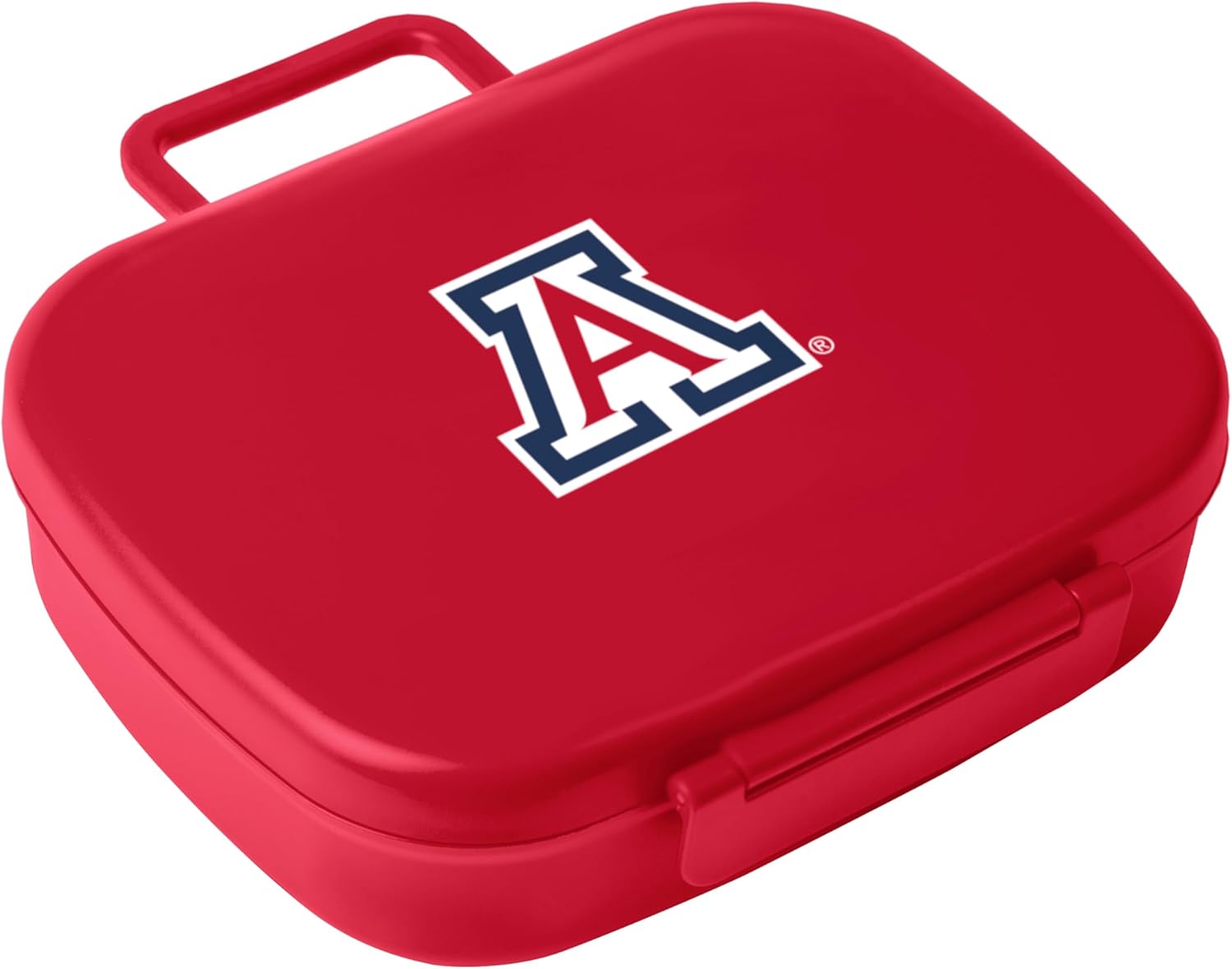 FANMATS NCAA Travel Bento Lunch Box — Team Logo Design | Latching Lid | Reusable | 3 Compartments