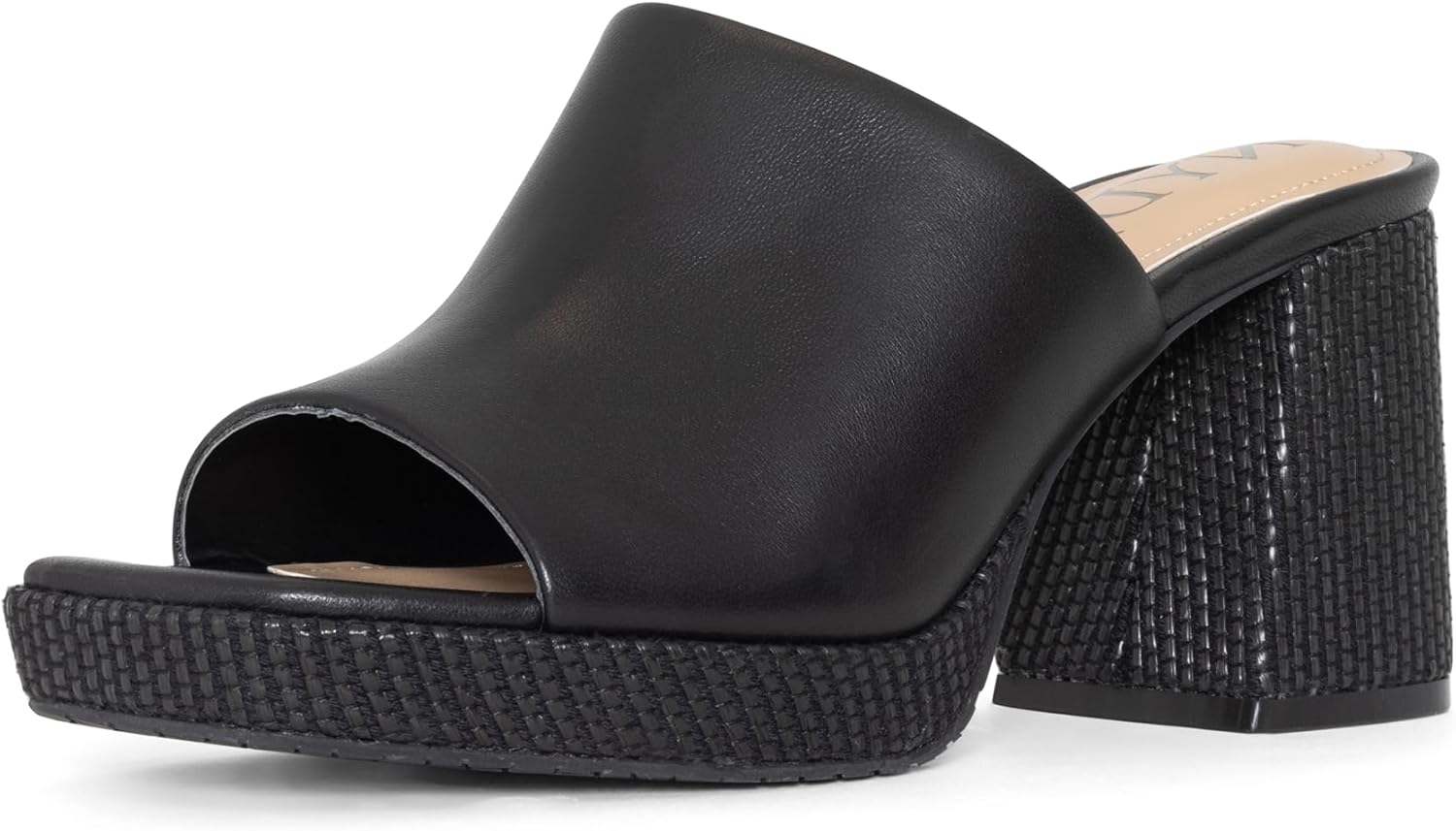 NYDJ Women's Dewi Slide Sandal Size: 8.5 Black