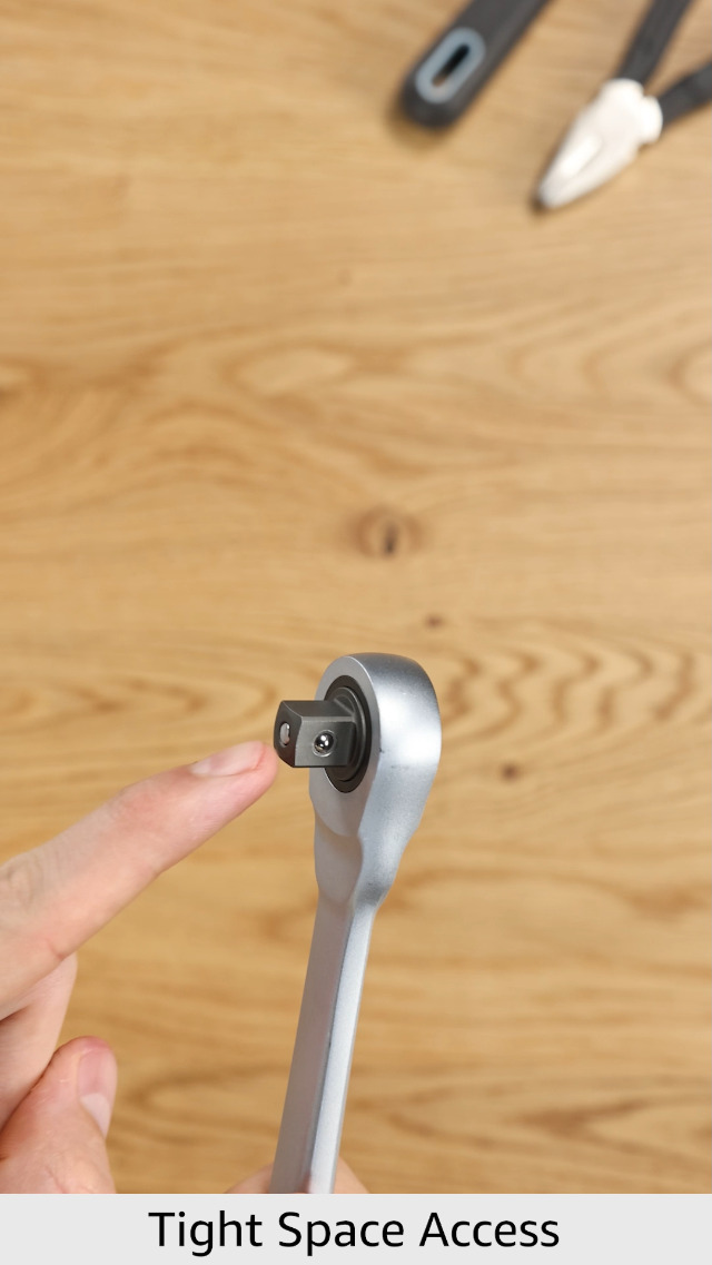 8004 B Metal Ratchet 3/8 Full Metal Ratchet Switch Lever
