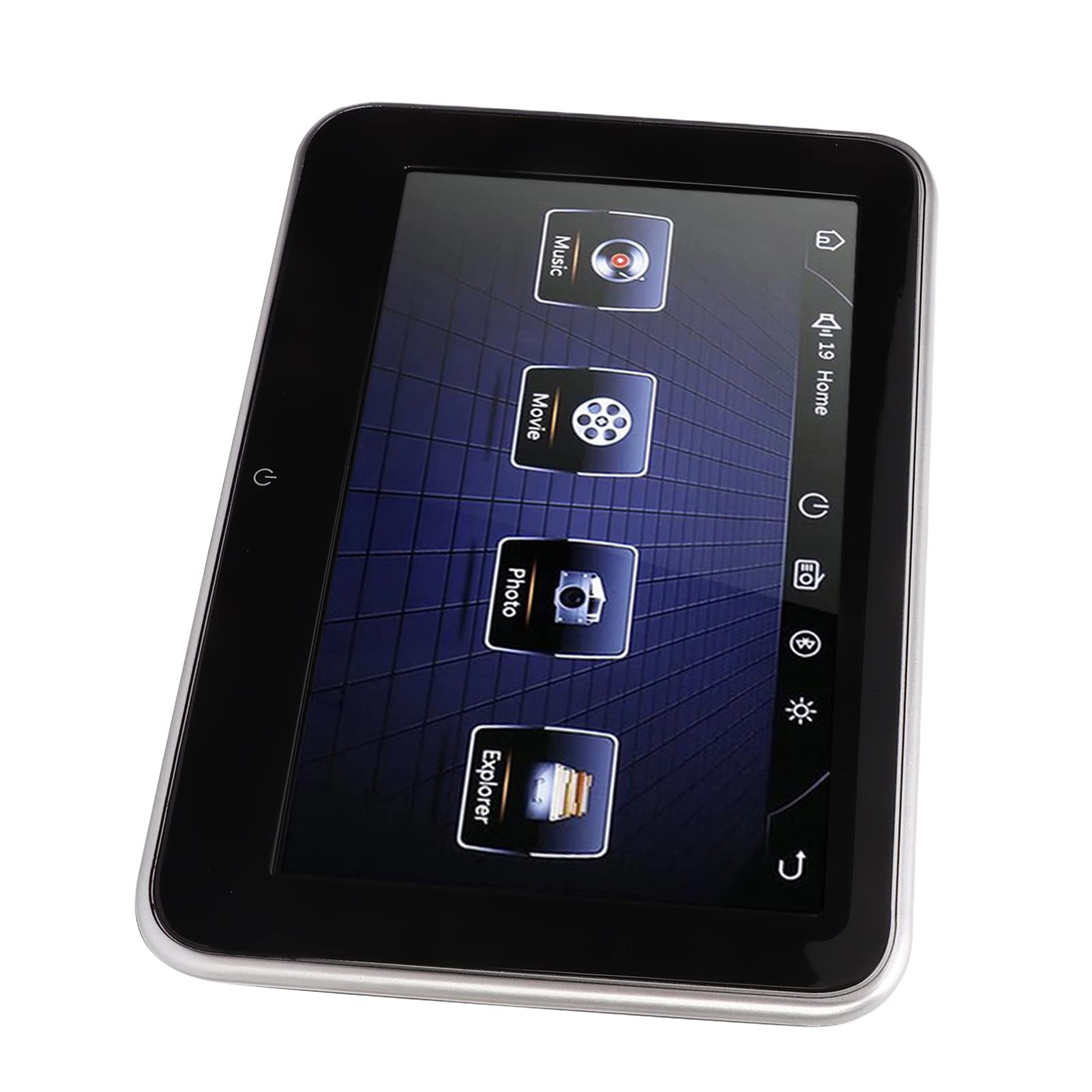 Pantalla Reposacabezas 8 Pulgadas Reproductor MP5 para Coche, Monitor Trasero con Entrada USB y Tarjeta, Soporte 1080P MP3 MP4, Entretenimiento Asiento Trasero con Mando a Distancia