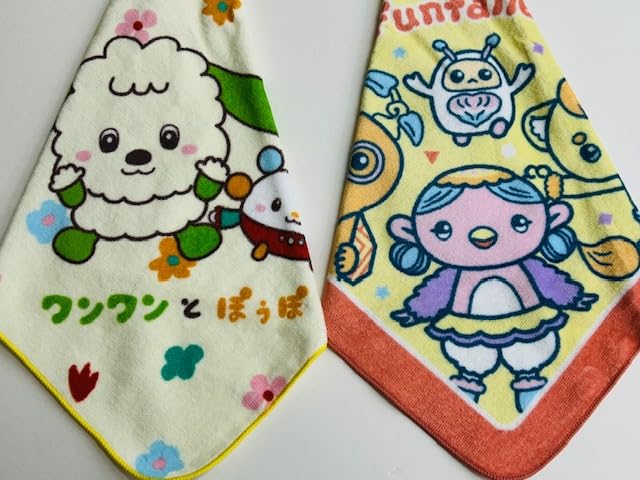 Amazon｜ループ付きタオル 2枚 セット 子供 キャラクター