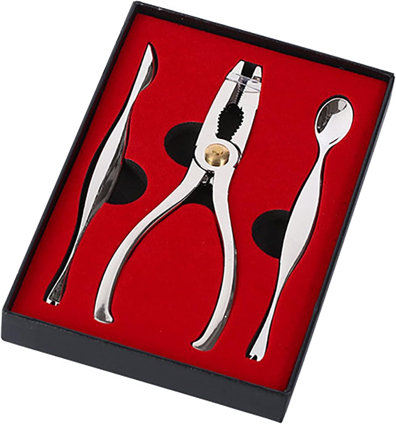 Seafood Tools Set includes 4 Crab Crackers 4 Seafood Fork 4 Lobster Crackers 4 Seafood Scissors -Nut Cracker and Storage Bag（17 Piece ）: Home & Kitchen