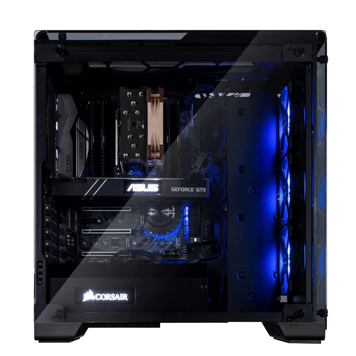 Amazon | Corsair Crystal 570X RGB ミドルタワー型PCケース 4面に強化 