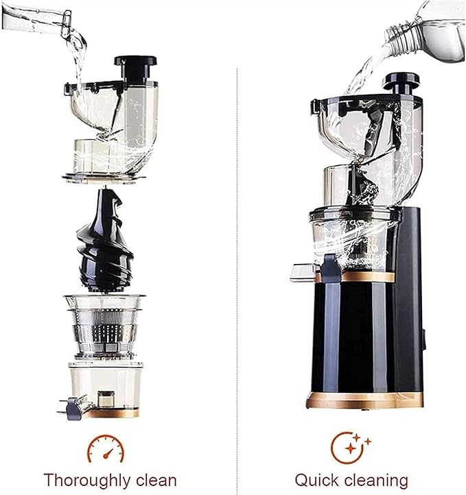 Extractor de Jugos Prensado en Frío Boca Ancha 80mm 180W 110V miniatura 6