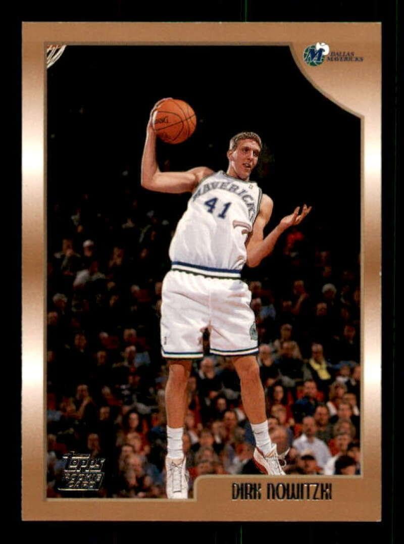 Dirk Nowitzki Rookie Card 1998-99 Topps #154 - Basketball Slabbed Rookie Cards