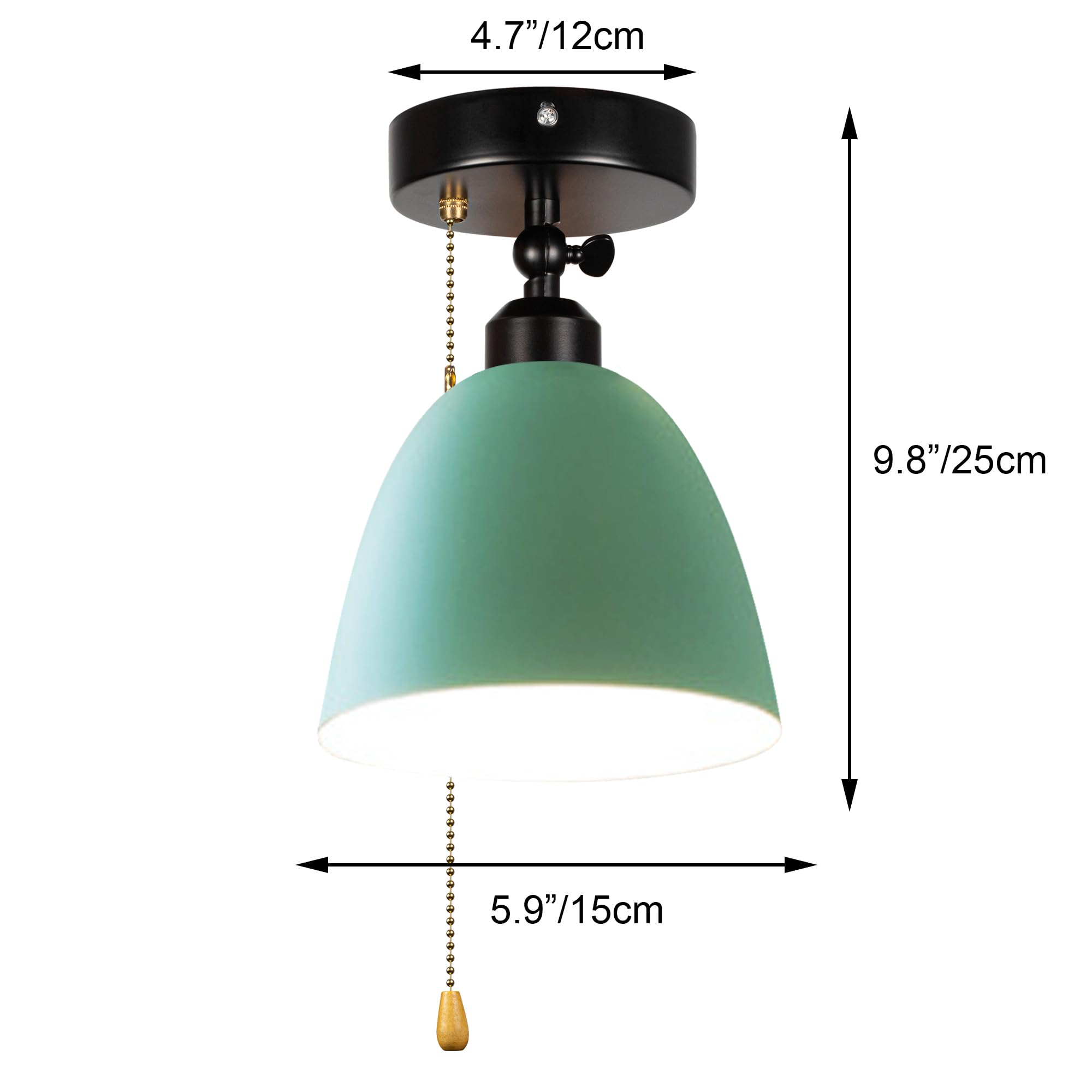 Wohnmobil Beleuchtung 12V,6W Dimmbar Deckenleuchte mit Fernbedienung,Innenbeleuchtung mit E27-Fassung für Wohnmobilen Boot Camper Van,2700-6500K einstellbar TB1649-GN