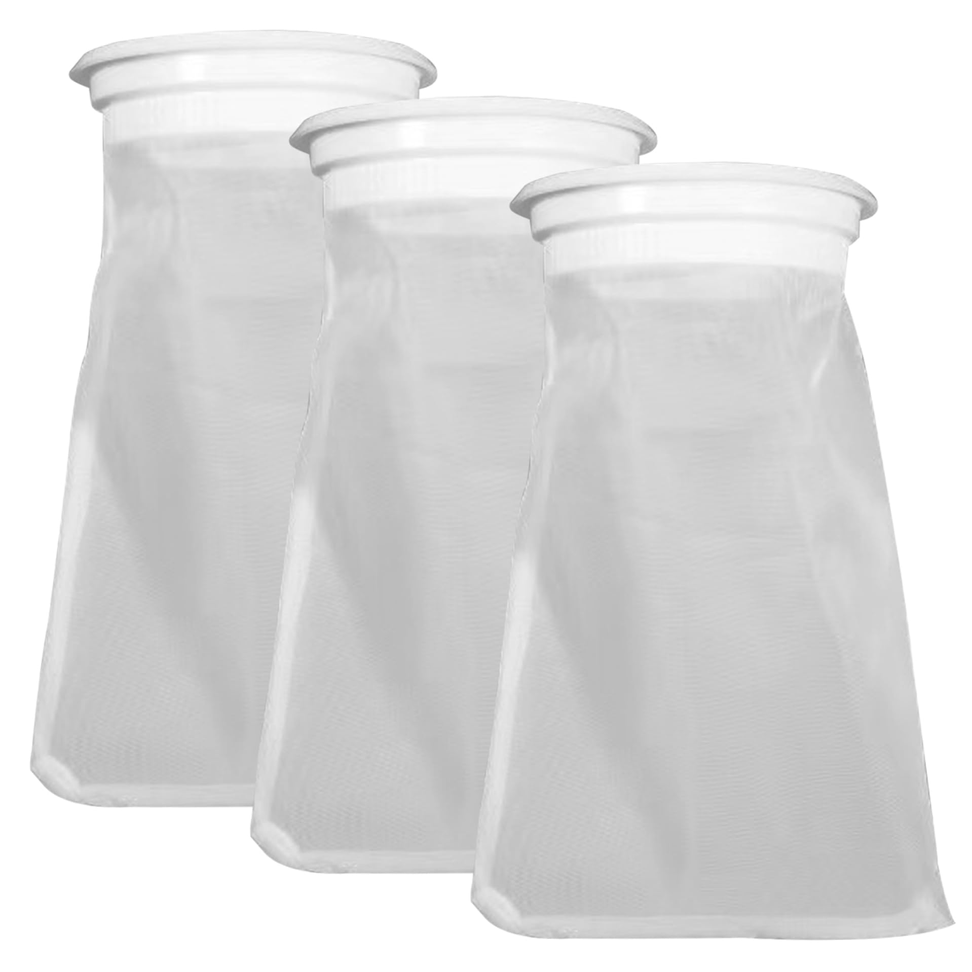 Neptuiby Ibc Tote Filter Rain Barrel Filter Ibc Tote Fittings 100 Fine Mesh Rain Barrel Washable Nylon Screen for Water Tank Cover