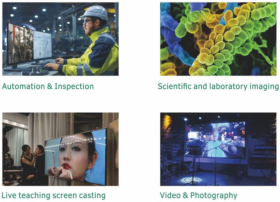 MOKOSE 4K Digital Camera 3" Screen 3840 * 2160/30FPS HDMI 1080P USB Webcam Support NP-F980 F970 F960 External Battery and 3.5MM Microphone with 5-12mm Manual Zoom Lens