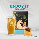 CHAYAM Chamomile Tea Bags for Sleep & Relaxation | 20 Pyramid Bags | Chamomile Green Tea with Lemongrass, Peppermint & Ginger | Caffeine-Free gallery image