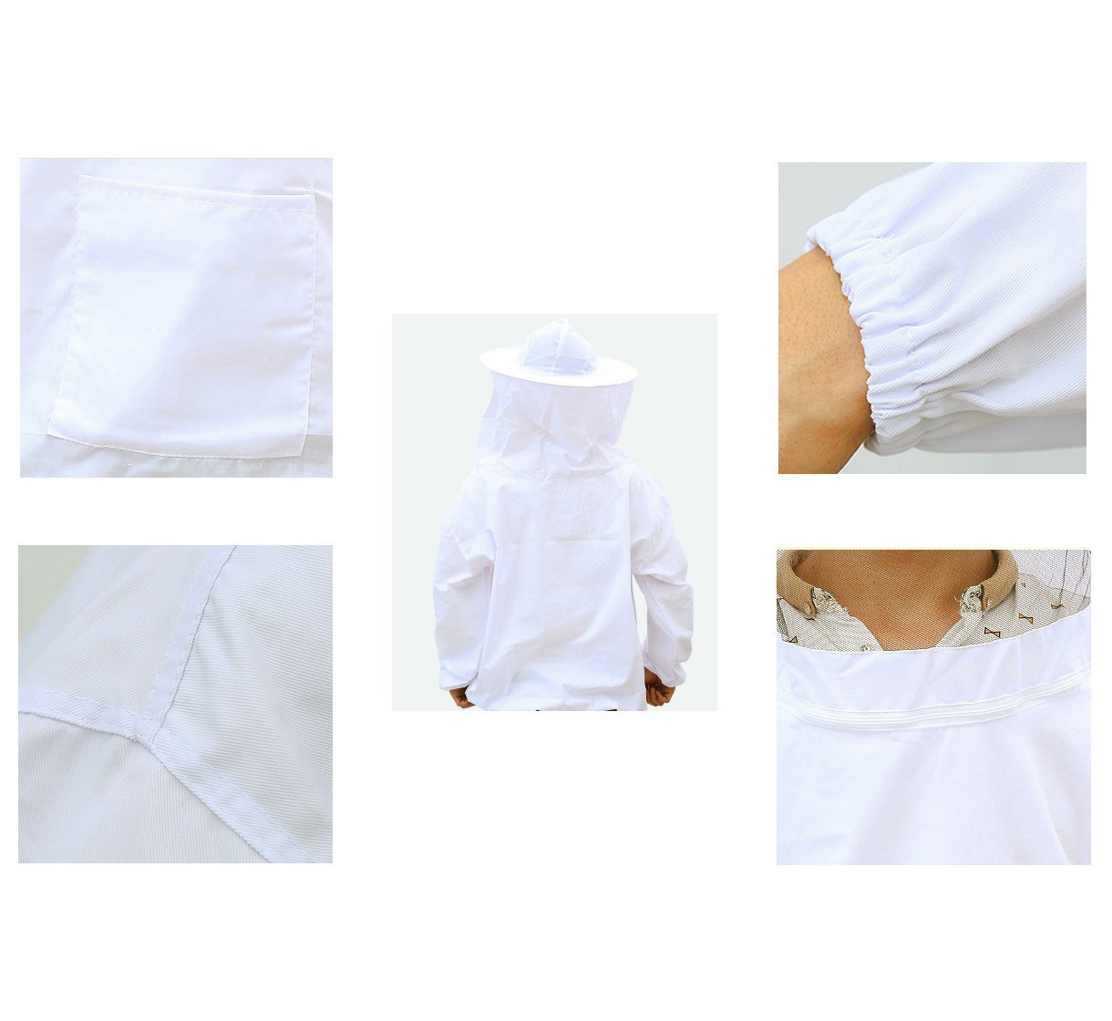 Xgunion Professional Beekeeper Suit (Jacket, Pants, Gloves)