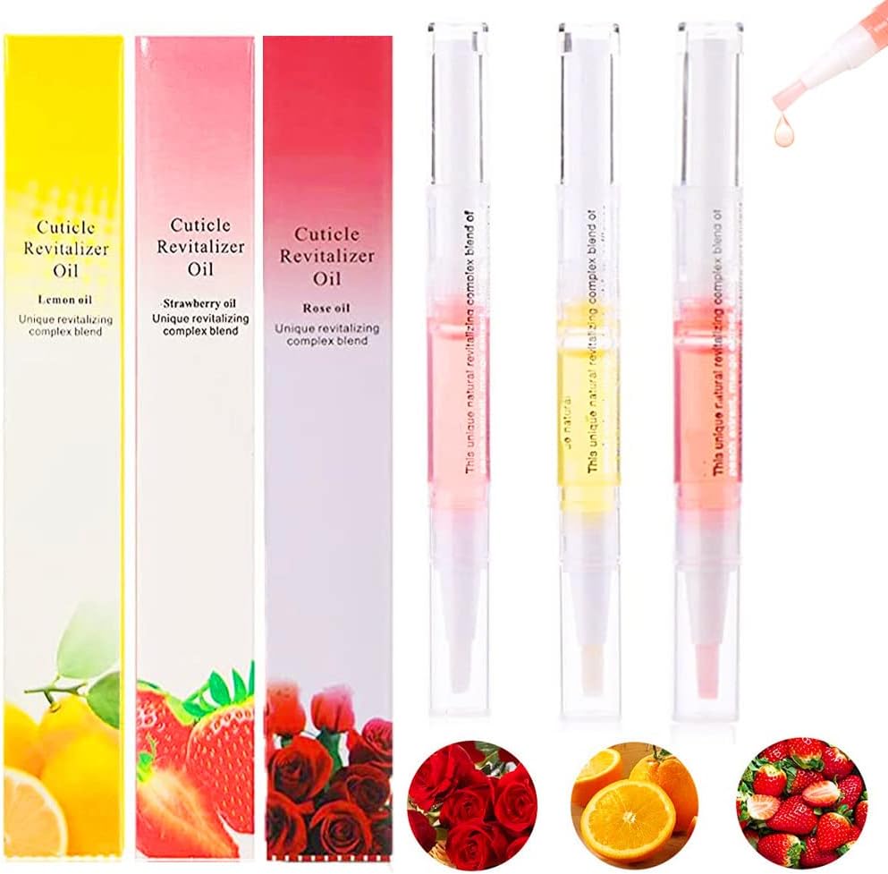 ZDHSOY Cuticle Oil Pen, Nail Cuticle Oil Pen with Soft Brush for Nail Repair Care Treatment/Nails Moisturizer Growth Manicure Nourish Oil