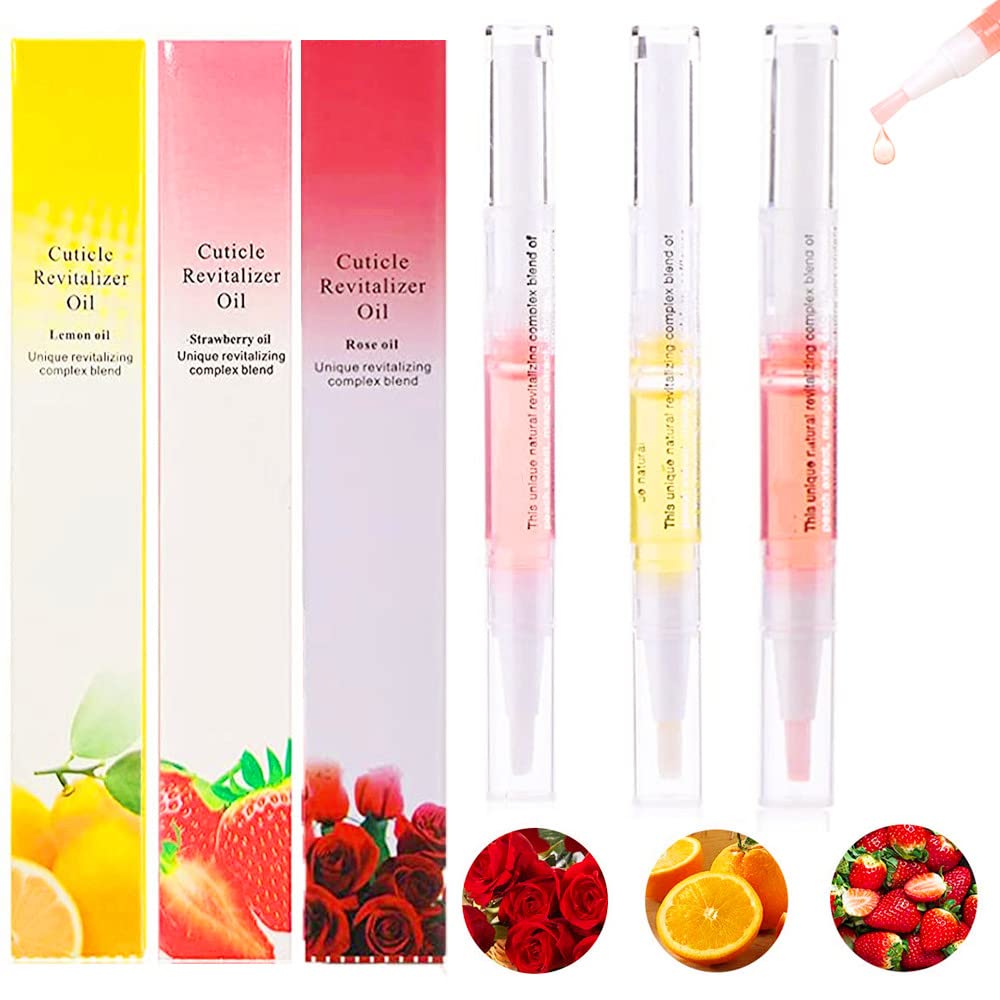 ZDHSOY Cuticle Oil Pen, Nail Cuticle Oil Pen with Soft Brush for Nail Repair Care Treatment/Nails Moisturizer Growth Manicure Nourish Oil