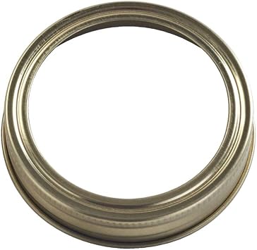 Kilner Preserve Screw Bands 7.2 cm Pack of 6 Replacement Tin Screw Bands Preserve Jars Airtight and Leak Proof