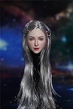 1/6 Head Sculpt Beauty Head Carving Figure Head Girl Carving Fit 12" Female Action Figure
