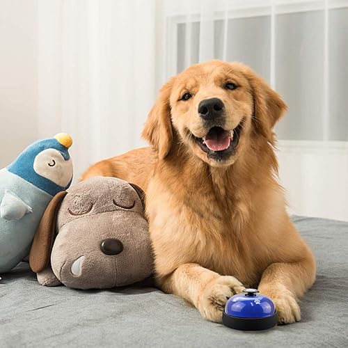 Miniatura 2 de Comsmart Campana de entrenamiento para perros, juego de 2 campanas de entrenamiento para perros y cachorros, timbre de puerta para perros y gatos,